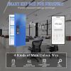 WeHere Smart Key Lock Box (48 Keys) with APP;  Key Cabinet Wall Mount use Blutooth;  OTP;  Fixed Code Unlock;  App Generates Codes without Intern